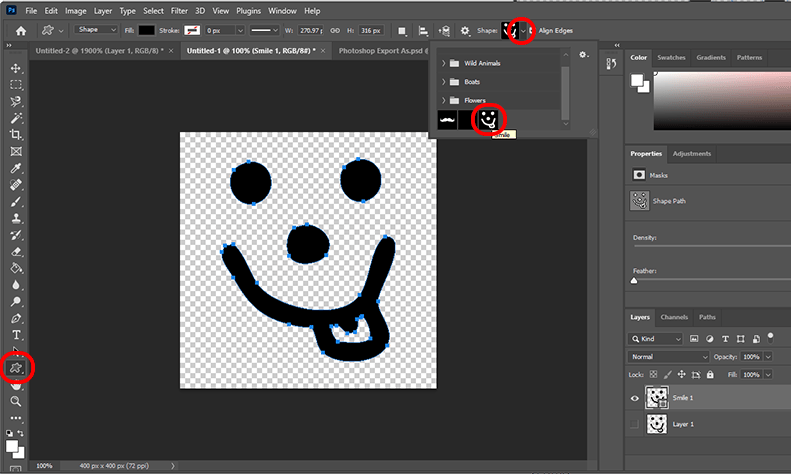 Exporting Basic SVGs From Photoshop
