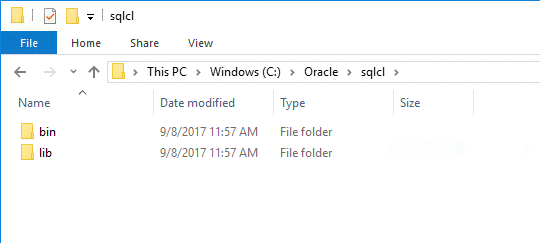 SQLcl Install