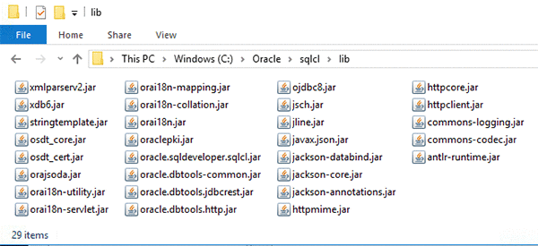 SQLcl Packages